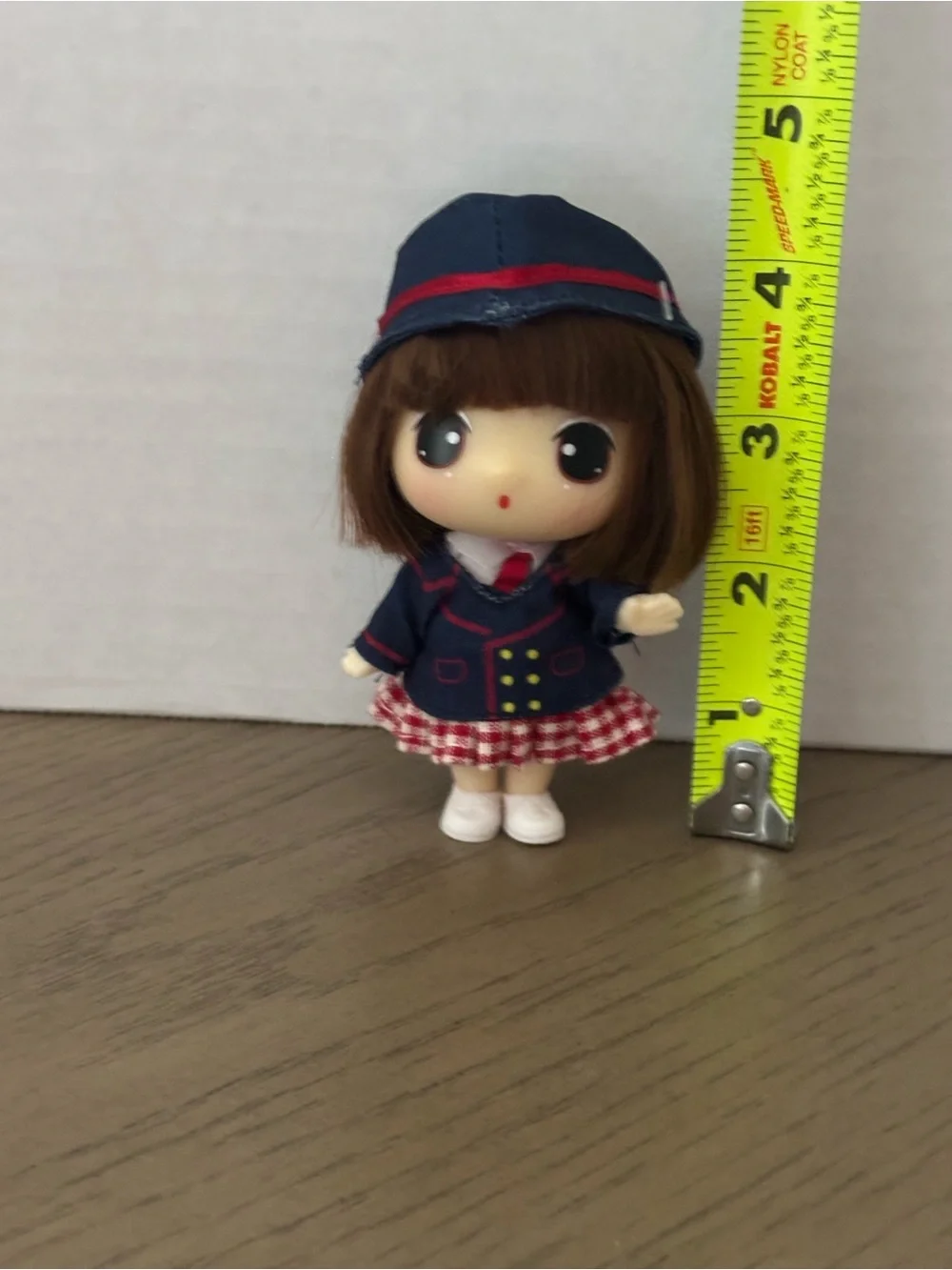 Ddung Student Junior High School Collectible Doll Figure Blue Outfit Blind Box
